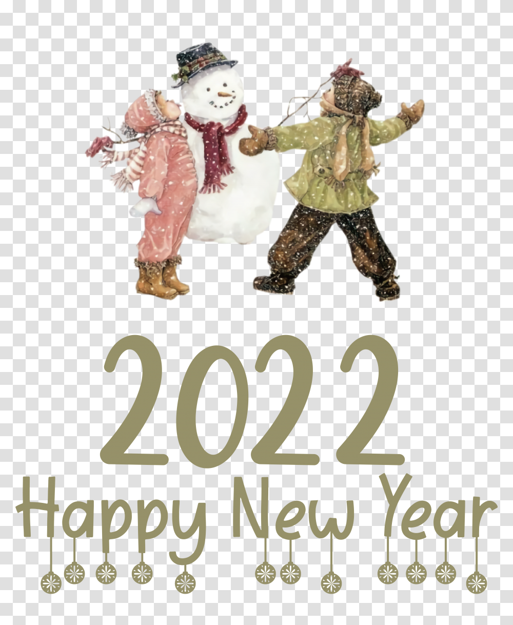 New Year Merry Christmas And Happy New Year 2022 Bauble For New Year, Nature, Outdoors, Snow, Winter Transparent Png