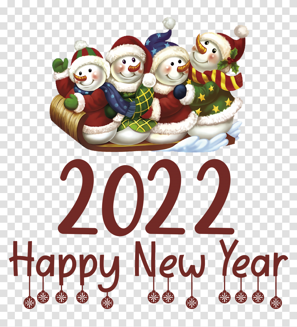 New Year Merry Christmas And Happy New Year 2022 Christmas Day For New Year, Advertisement, Poster, Text, Flyer Transparent Png