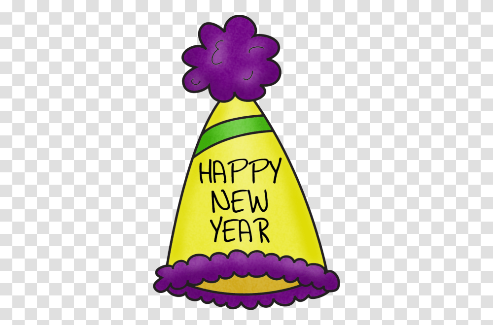 New Year Party Hats Clipart Nice Clip Art, Apparel Transparent Png