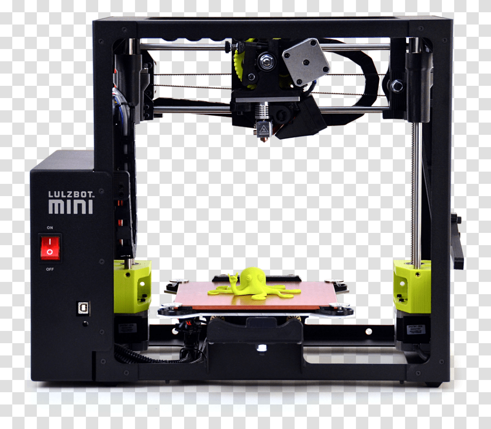 New Year Products Lulzbot Lulzbot Mini, Machine, Electronics, Furniture, Screen Transparent Png