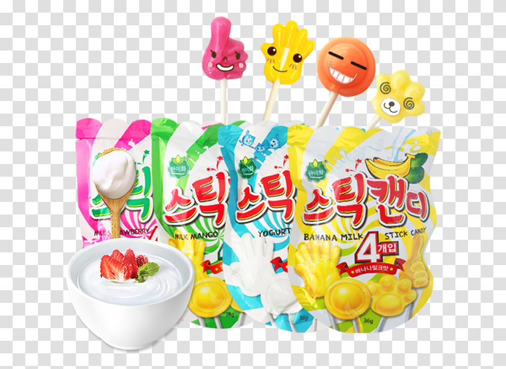 New Year Snack Korea Meihe Imported Multi Flavor Hard Candy, Dessert, Food, Birthday Cake, Cream Transparent Png