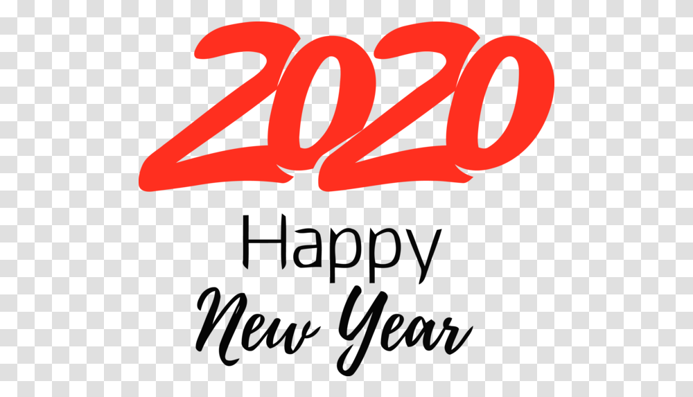 New Year Text Font Logo For Happy 2020 New Year Celebration Logo, Word, Alphabet, Label, Dynamite Transparent Png