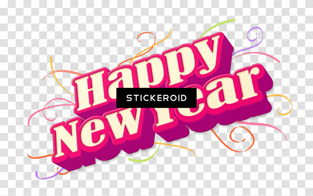 New Years Clip Art Happy New Year Gif, Alphabet, Label, Dynamite Transparent Png