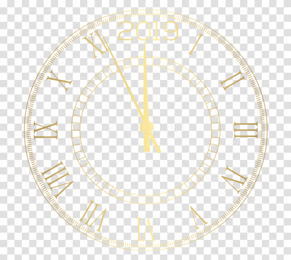 New Years Clock Roman Numerals Clock Face, Analog Clock, Clock Tower, Architecture, Building Transparent Png