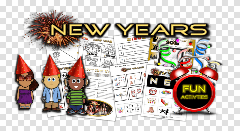 New Years, Apparel, Advertisement, Poster Transparent Png