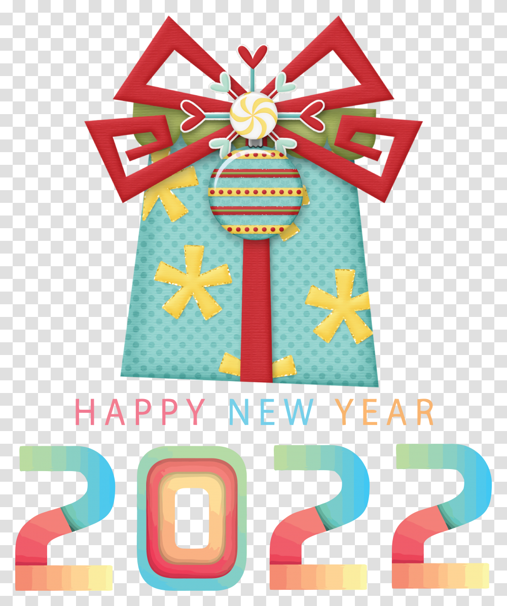 New Years Day 2022 Ded Moroz New Year For New Year, Text, Rattle, Alphabet, Symbol Transparent Png