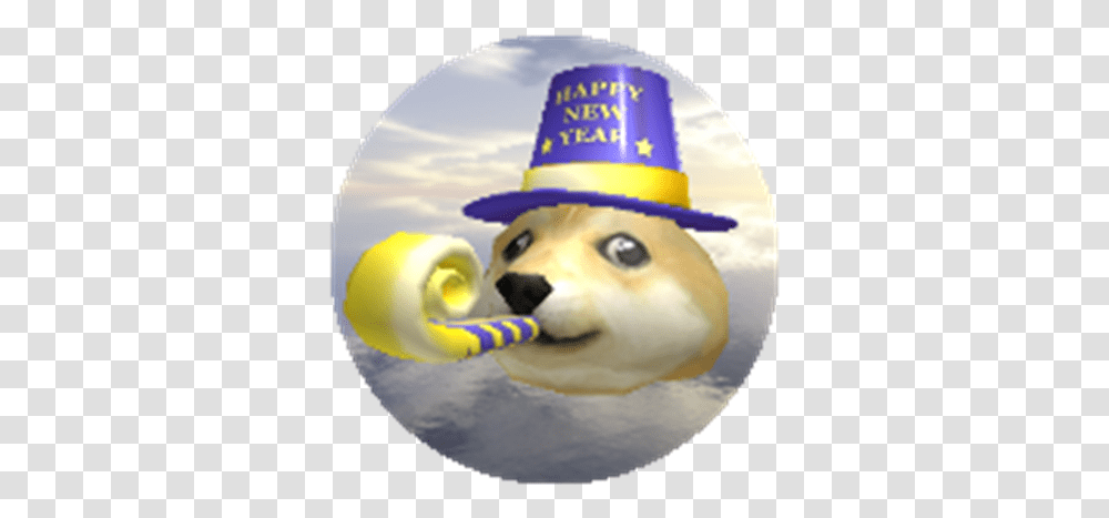 New Years Doge Roblox Roblox New Years Doge, Clothing, Apparel, Snowman, Winter Transparent Png