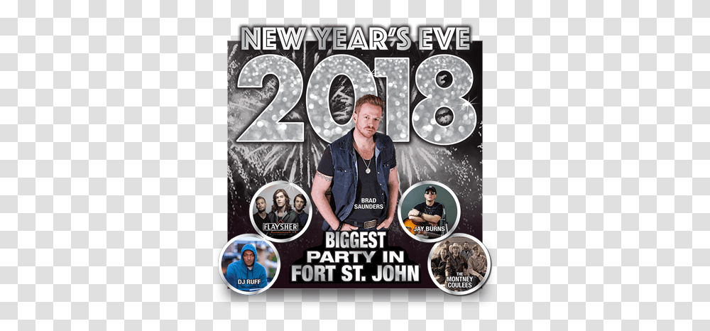 New Years Eve 2018 Chances Casino Fort St John Bc Photo Caption, Poster, Advertisement, Flyer, Paper Transparent Png