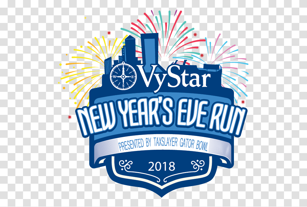 New Years Eve Run 2018 Logo Language, Advertisement, Poster, Outdoors, Nature Transparent Png