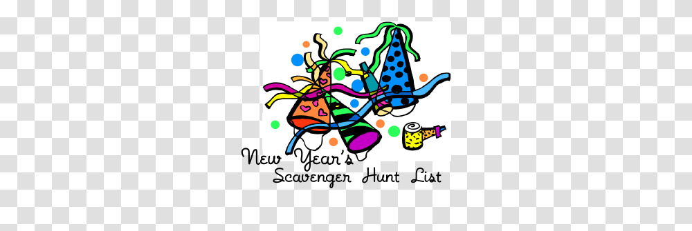 New Years Scavenger Hunt, Doodle, Drawing Transparent Png