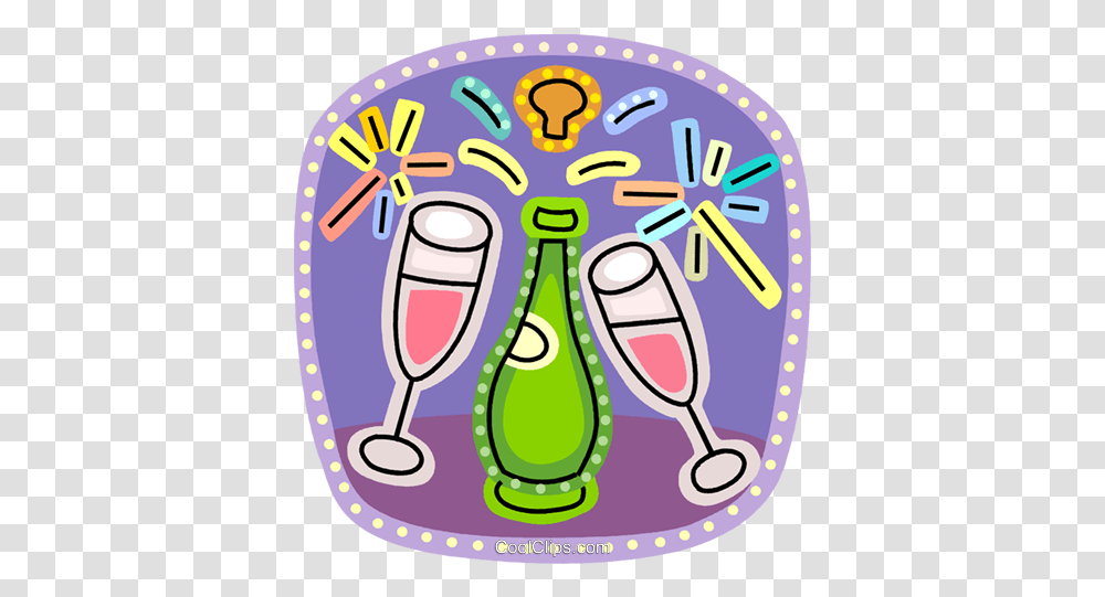 New Year's Day Royalty Free Vector Clip Art Illustration Clipart Capodanno Gratis, Label, Text, Bottle, Beverage Transparent Png
