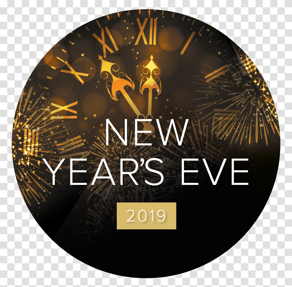 New Year's Eve Circle, Advertisement, Poster, Flyer, Paper Transparent Png