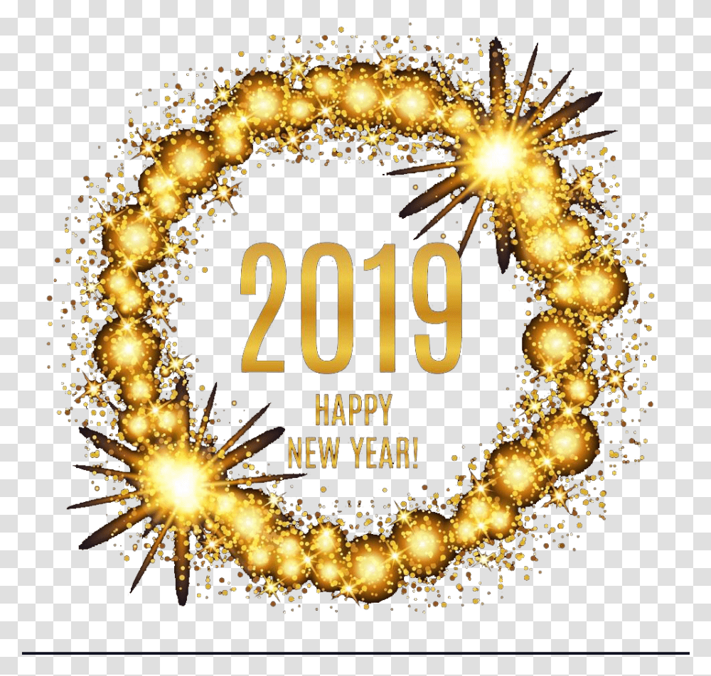 New Year's Eve - Arya Trattoria Happy New Year In Italian 2019, Text, Lighting, Diwali, Chandelier Transparent Png