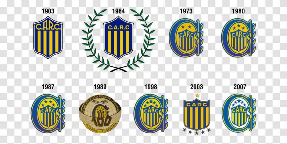 New York Branding Sports Graphic Design Agency Escudos De Rosario Central, Logo, Trademark, Emblem Transparent Png