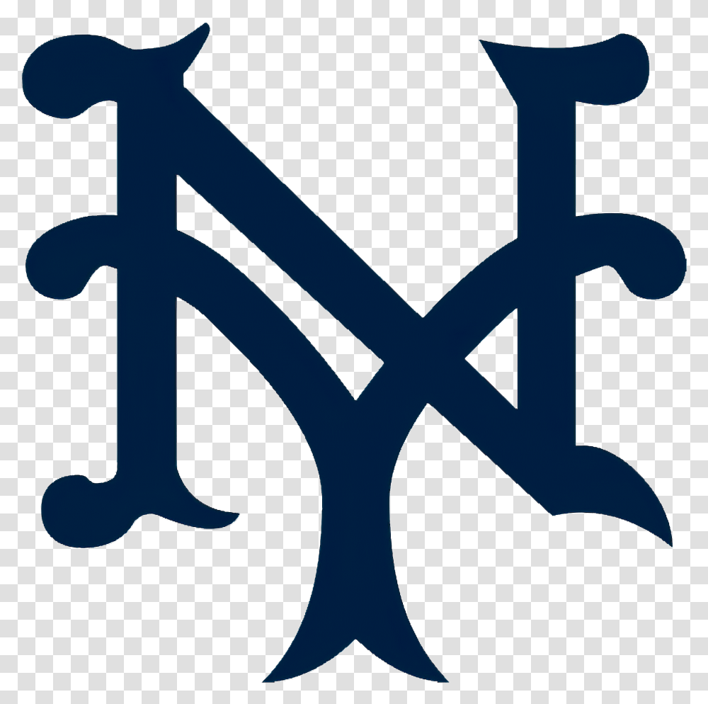 New York Brickley Giants Logo, Cross, Emblem, Hook Transparent Png