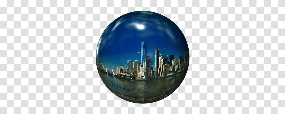 New York City Holiday, Sphere, Fisheye, Urban Transparent Png