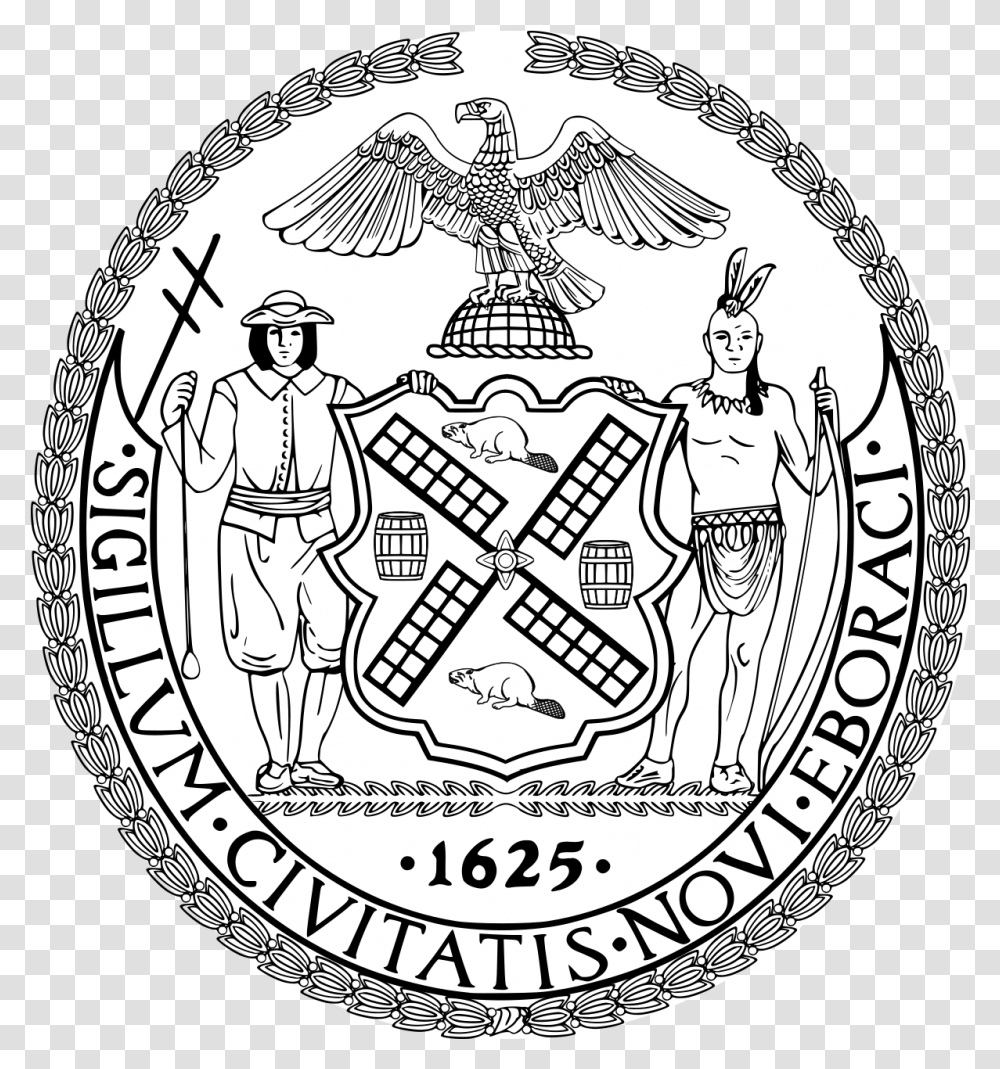 New York City Council New York City Seal Vector, Symbol, Logo, Trademark, Emblem Transparent Png