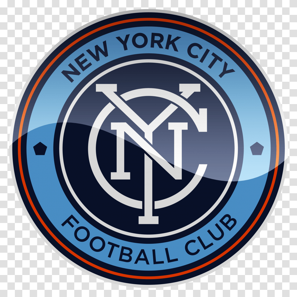 New York City Fc Hd Logo New York City Foot, Symbol, Trademark, Emblem, Label Transparent Png