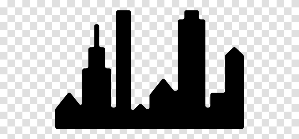 New York City Silhouette Skyline Computer Icons New York Icons, Gray, World Of Warcraft Transparent Png