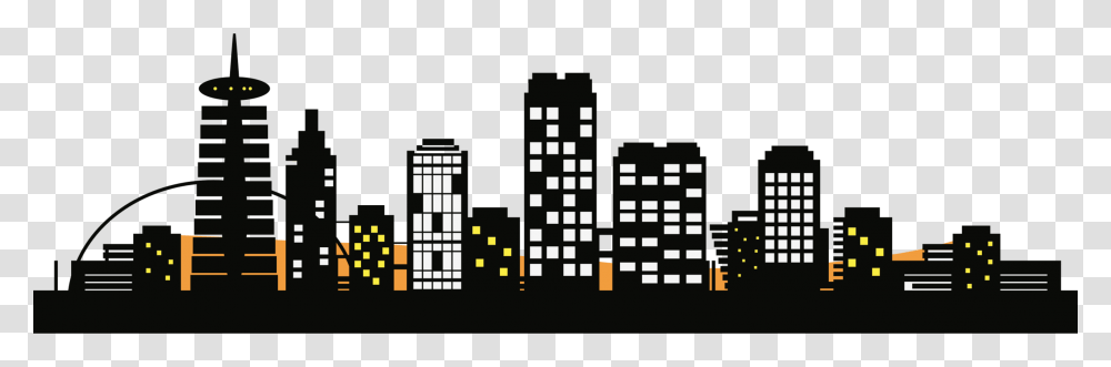 New York City Skyline City Silhouette, Crossword Puzzle, Game, Skin Transparent Png