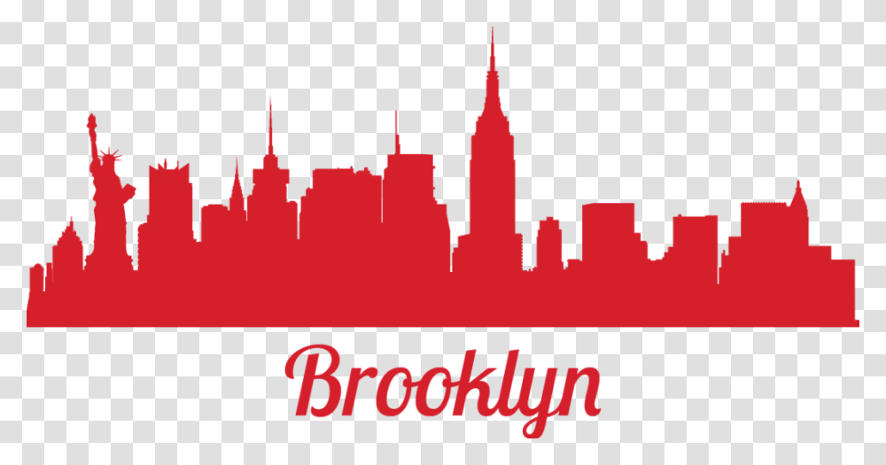 New York City Skyline Wall Decal Sticker New York Silhouette, Outdoors, Urban, Plot Transparent Png