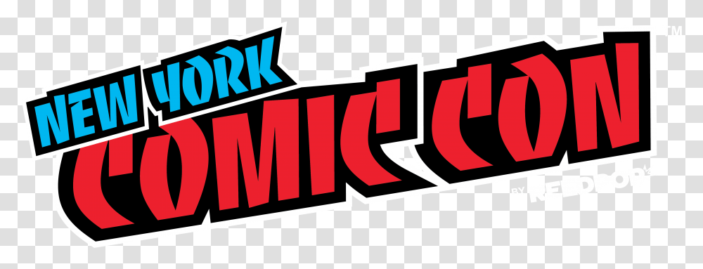 New York Comic Con New York Comic Con Logo, Text, Word, Label, Alphabet Transparent Png