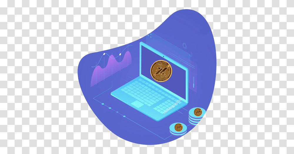 New York Exchange Coin Illustration, Computer Keyboard, Electronics, Text, Purple Transparent Png