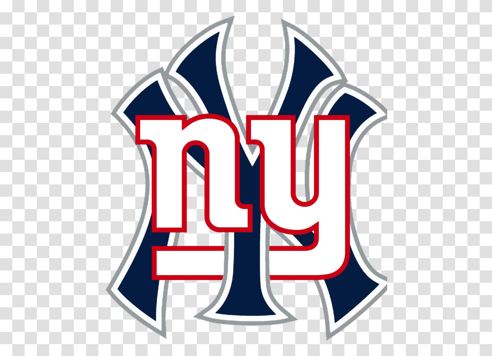 New York Giants And Yankees Cartoons Ny Yankees Ny Giants, Logo, Emblem Transparent Png