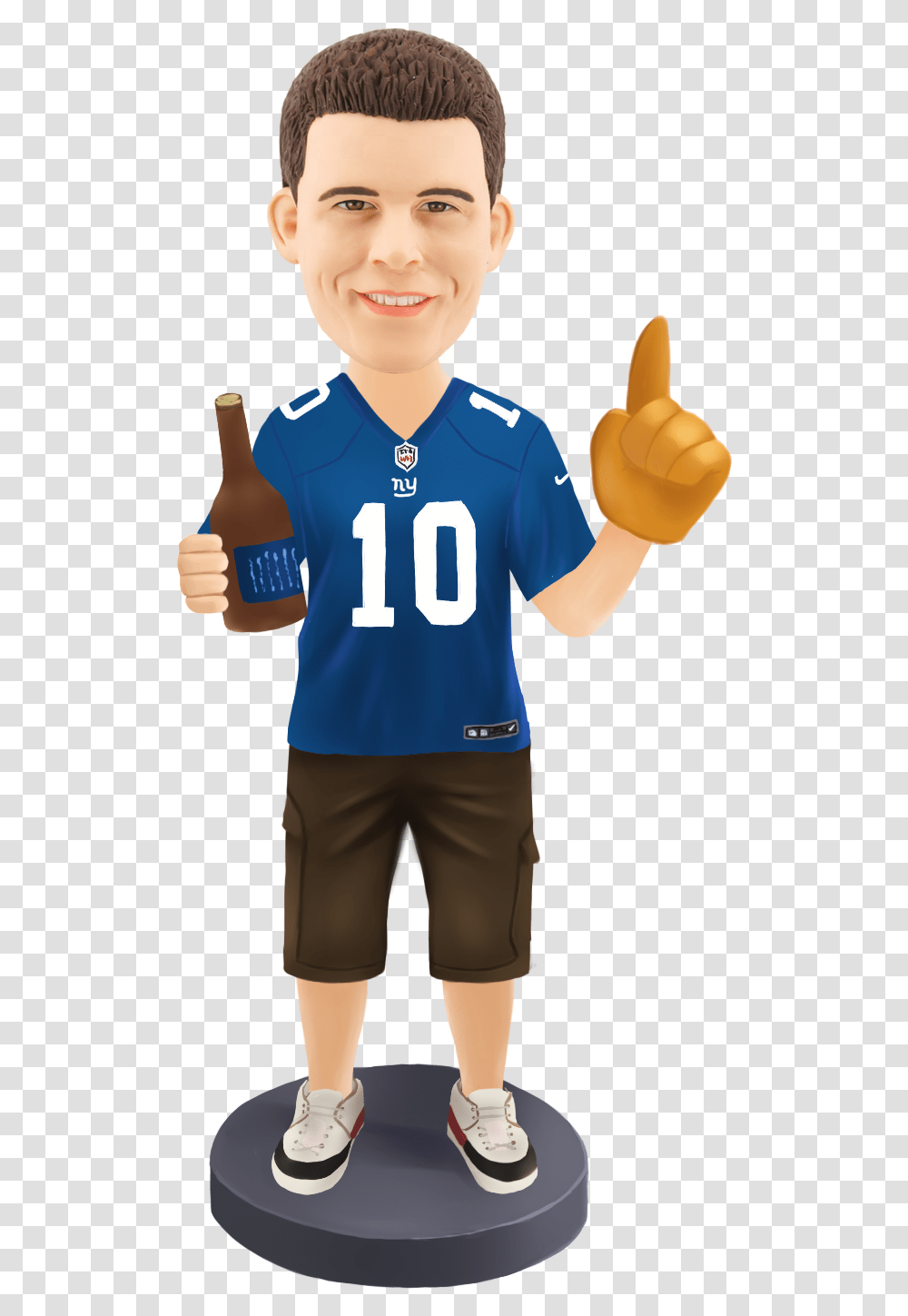 New York Giants Bobblehead, Thumbs Up, Person, Finger, Human Transparent Png