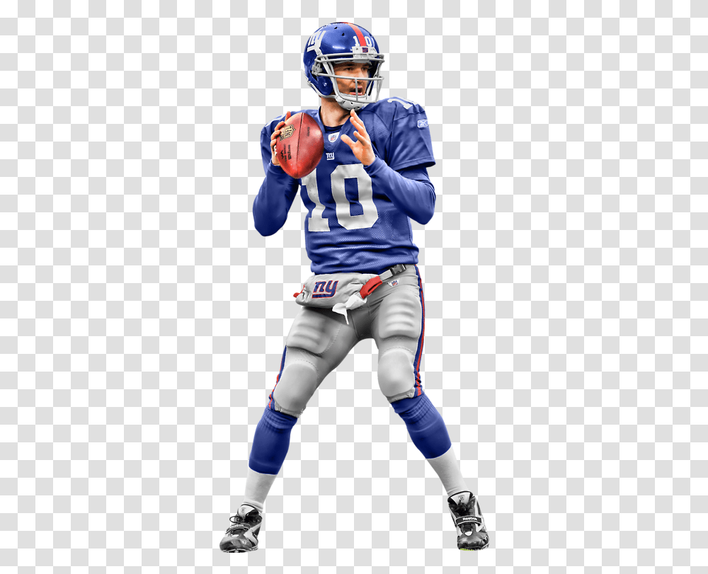 New York Giants Football Eli Manning Background, Clothing, Apparel, Helmet, American Football Transparent Png