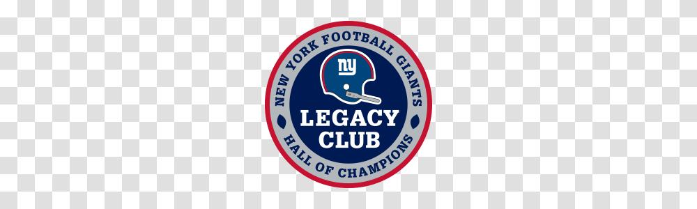 New York Giants Legacy Club, Label, Sticker, Logo Transparent Png