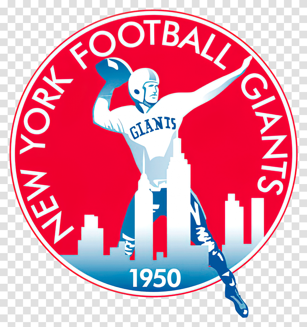 New York Giants Logo Logo 1975 Ny Giants, Person, Human, Symbol, Trademark Transparent Png