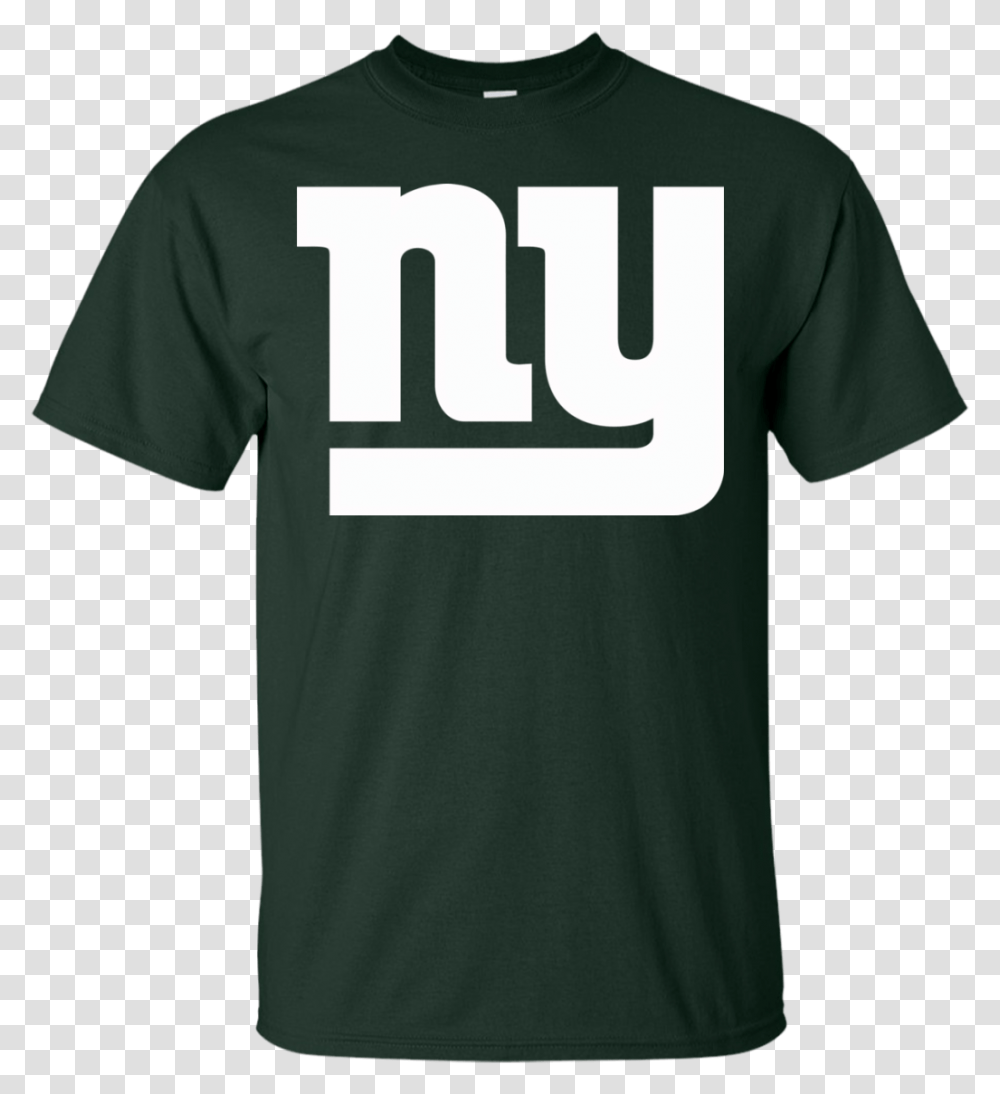 New York Giants Ny Logo Football T Shirt Moschino Under Bear, Clothing, Apparel, T-Shirt Transparent Png