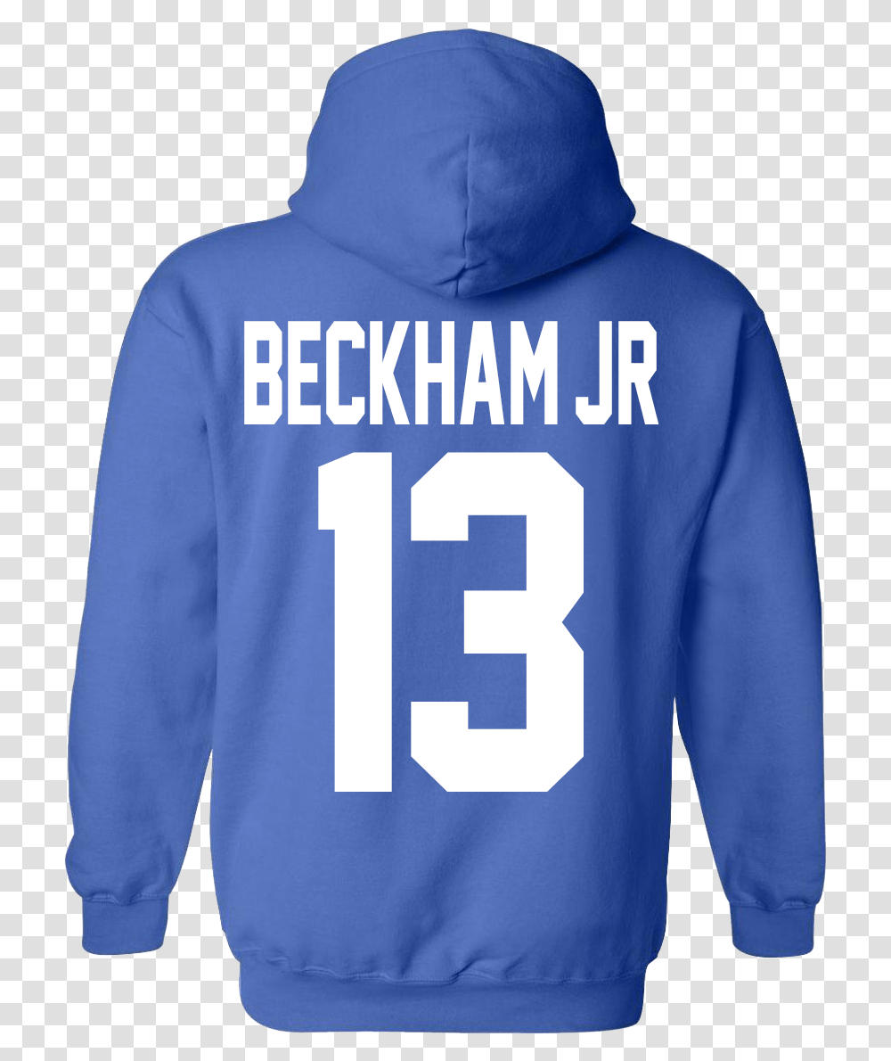 New York Giants Odell Beckham Jr Hoodie, Clothing, Apparel, Sweatshirt, Sweater Transparent Png