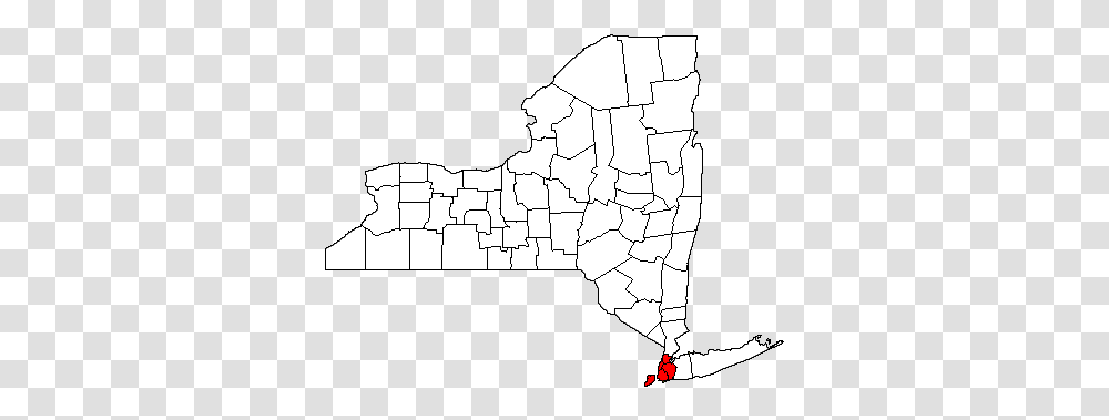 New York Highlighting City New York State Senate 43rd District, Map, Diagram, Plot, Atlas Transparent Png