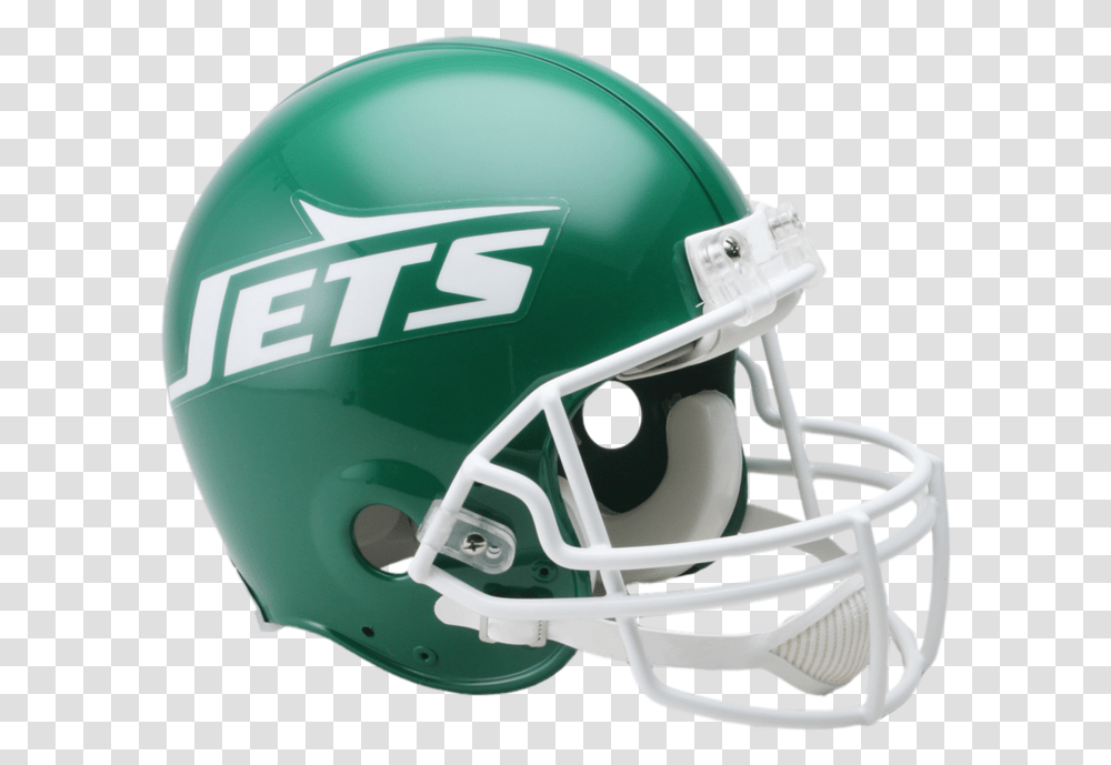 New York Jets Authentic Full Size Throwback Helmet New York Jets Green Helmet, Apparel, Team Sport, Sports Transparent Png