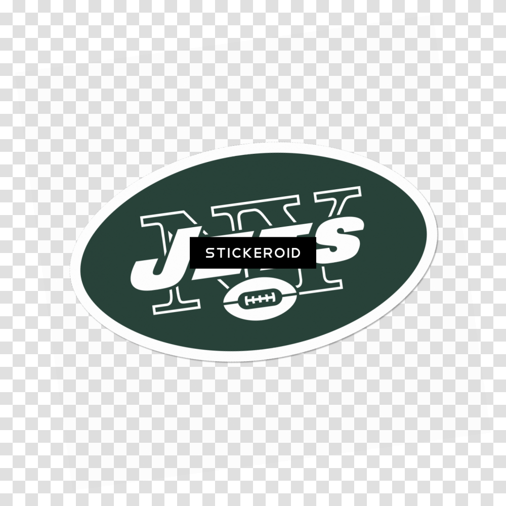 New York Jets Logo New York Jets Logo, Label, Sticker, Car Transparent Png