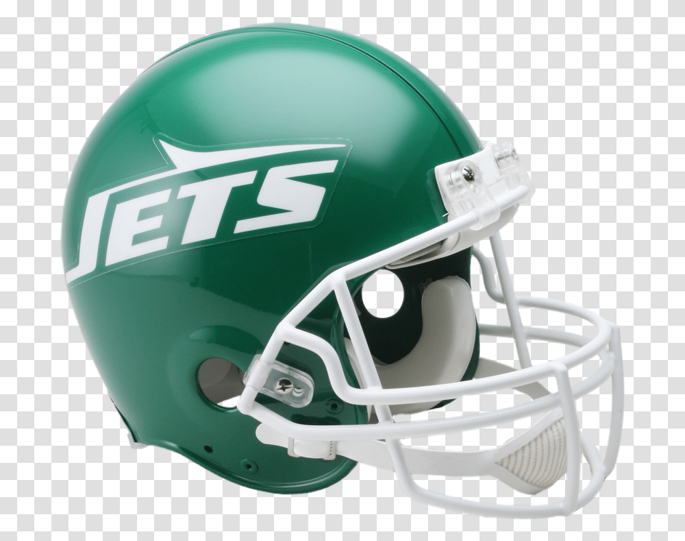 New York Jets Vsr4 Authentic Throwback Helmet Kansas City Chiefs Helmet, Apparel, Team Sport, Sports Transparent Png