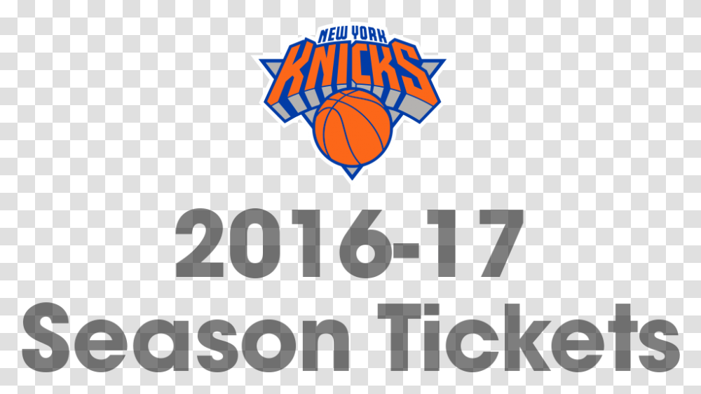 New York Knicks 2016 17 Season Tickets Crab, Logo, Trademark, Emblem Transparent Png