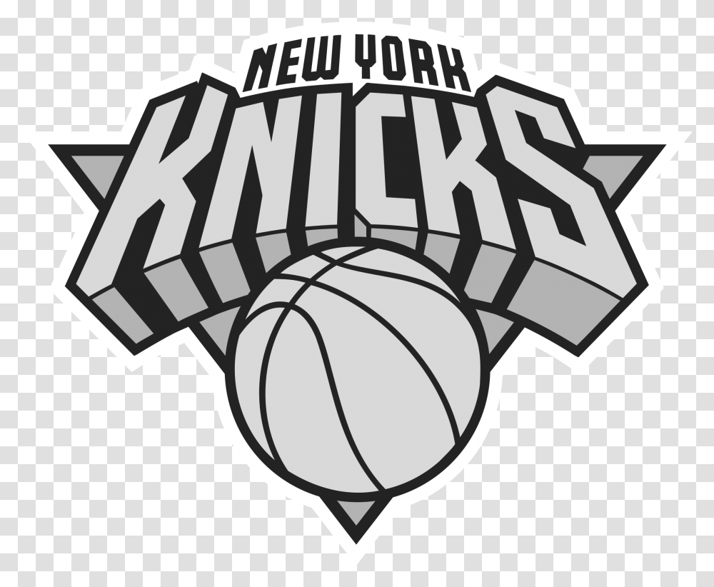 New York Knicks Decal Clipart Download Black New York Knicks Logo, Sport, Sports, Team Sport Transparent Png