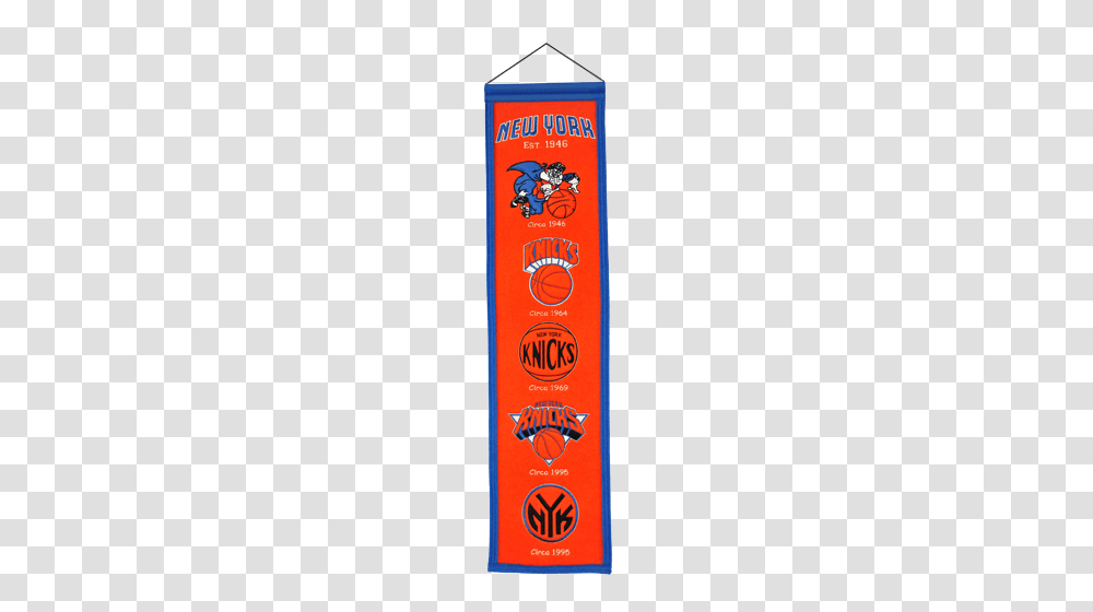 New York Knicks Logo Evolution Heritage Banner, Sash, Incense Transparent Png