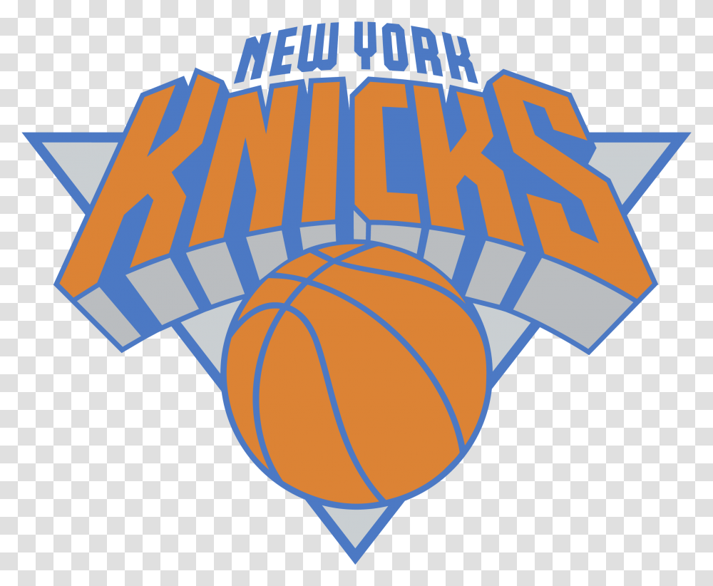 New York Knicks Logo, Poster, Advertisement, Ball Transparent Png