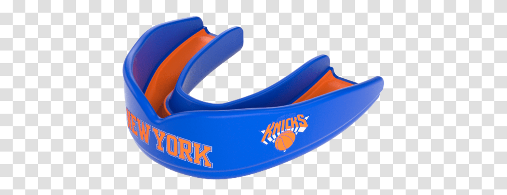 New York Knicks Nba Basketball MouthguardClass Basketball Mouthguard, Apparel, Shoe, Footwear Transparent Png