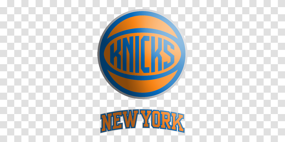 New York Knicks Picture Circle, Logo, Symbol, Trademark, Poster Transparent Png