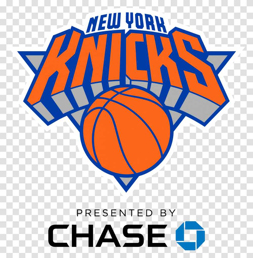 New York Knicks The Official Site Of New York Knicks, Logo, Symbol, Trademark, Emblem Transparent Png
