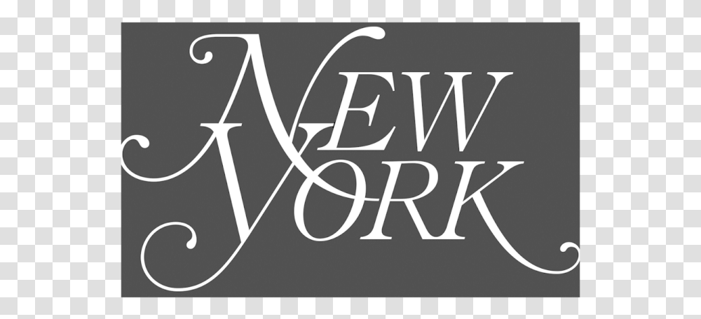 New York Magazine Logo Calligraphy, Alphabet, Handwriting, Label Transparent Png