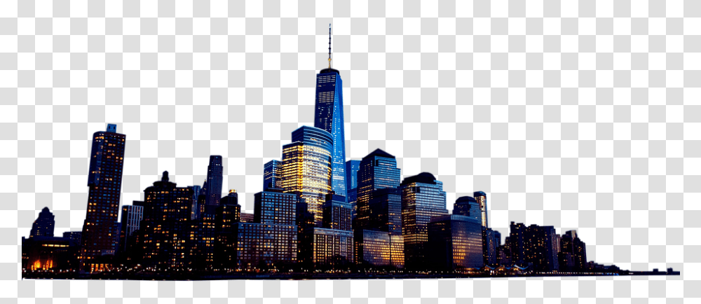 New York Manhattan Buildings Free Image On Pixabay Edificios New York, City, Urban, Office Building, High Rise Transparent Png