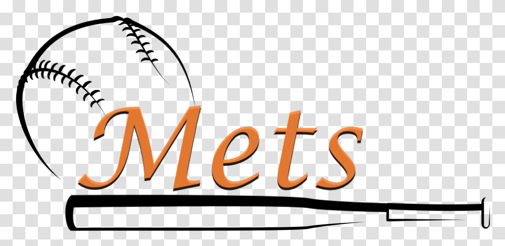 New York Mets Logo Calligraphy, Alphabet, Number Transparent Png