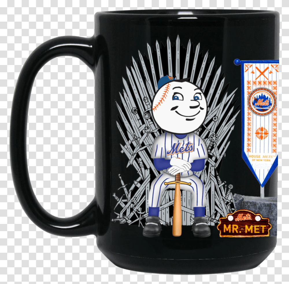 New York Mets Mascot Iron Throne Game Of Thrones Game Of Thrones, Stein, Jug, Coffee Cup Transparent Png