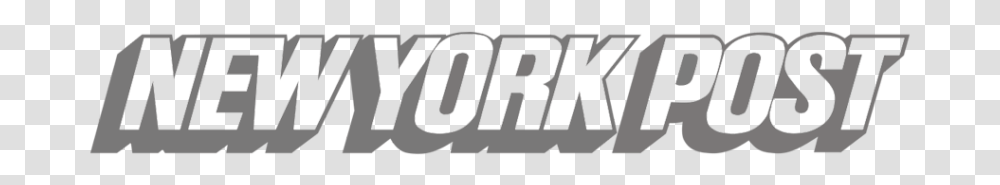 New York Post Black And White, Label, Word, Sticker Transparent Png